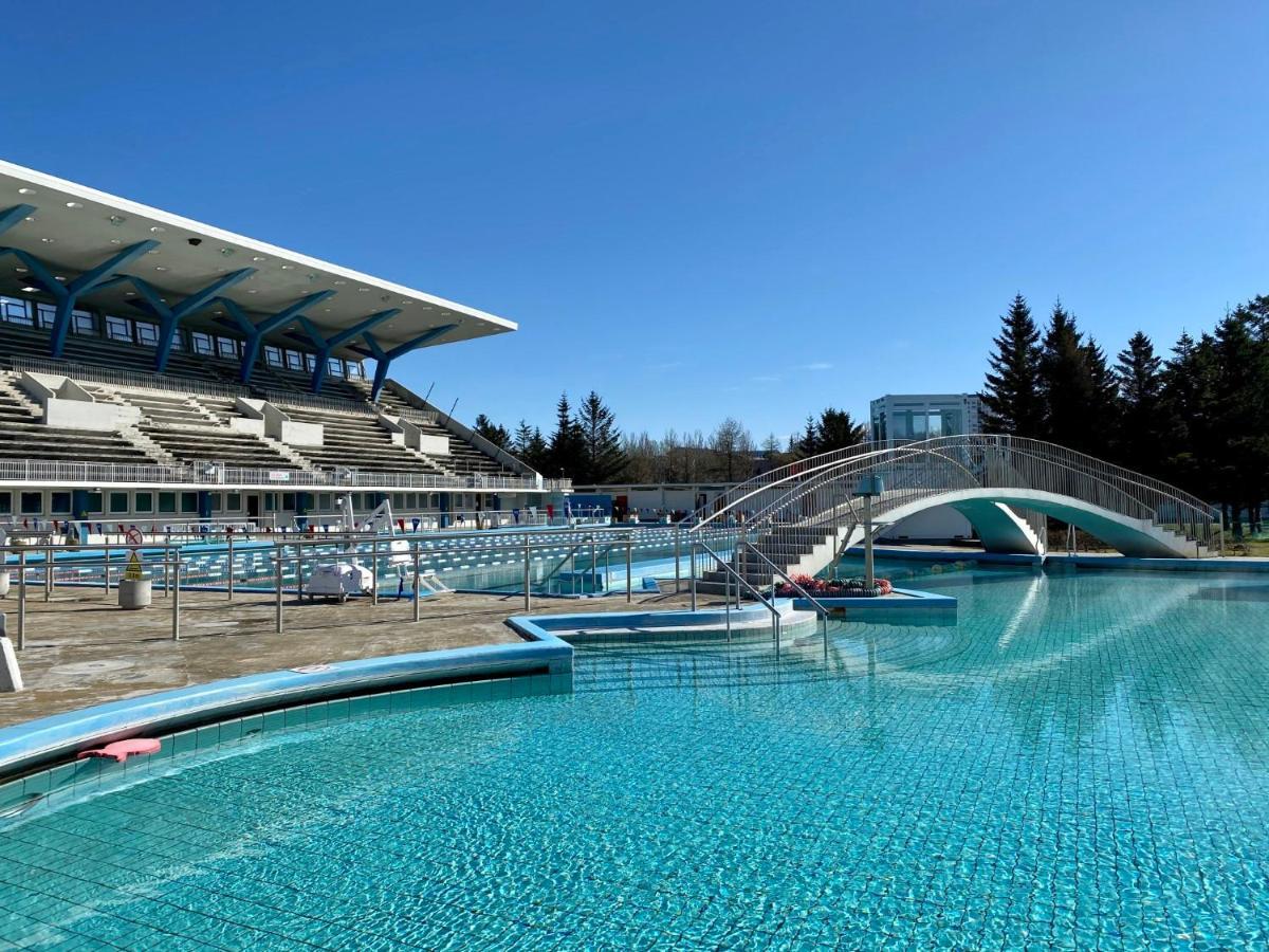 Lara Studio In Laugardalur Valley, Reykjavik Central Park And Botanical Garden, Private Entrance, Free Private Parking On Side Экстерьер фото